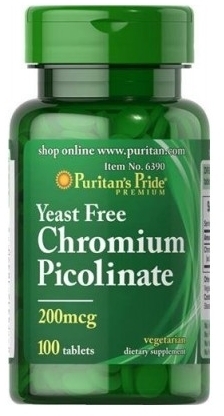 Puritans Chrom 200 mcg 100 tabletek