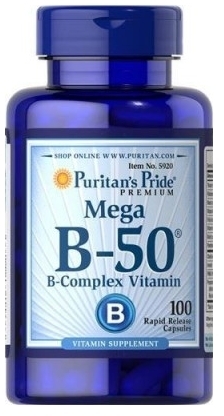 Puritans Witamina B-50 Complex 100 kapsułek