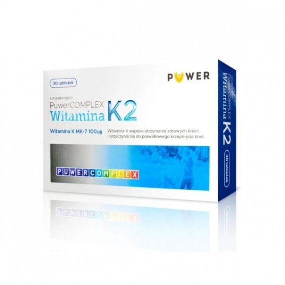 Puwer Complex Witamina K2 30 tabletek