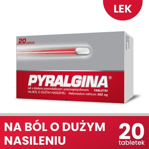 Pyralgina 0,5 g 20 tabletek