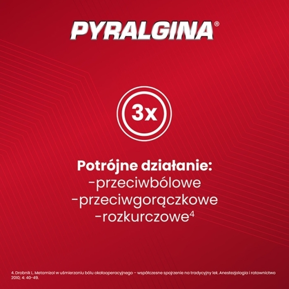 Pyralgina 0,5 g 20 tabletek
