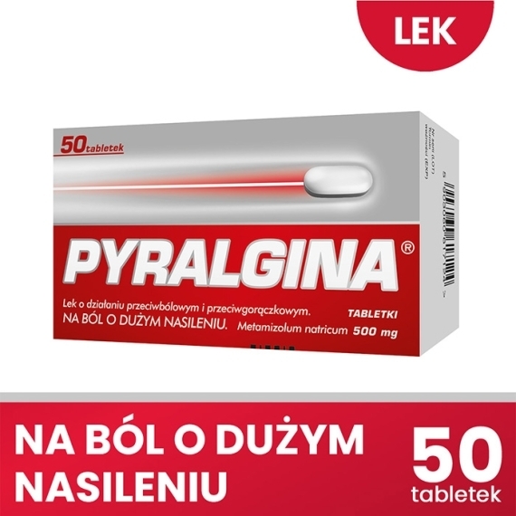Pyralgina 500 mg 50 tabletek