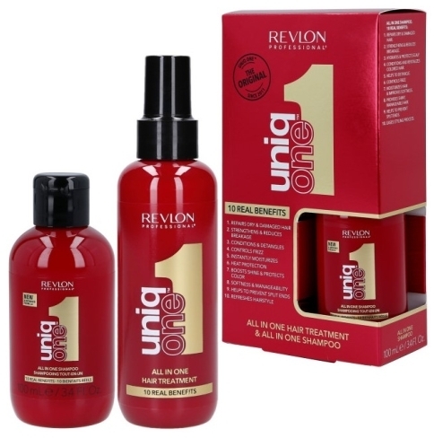 REVLON PROFESSIONAL UNIQ ONE ALL IN ONE HAIR Zestaw Szampon 150ml + Odżywka 100ml