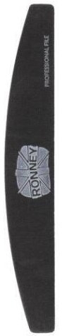 RONNEY Pilnik 100/100 Czarny Półksiężyc 1 sztuka