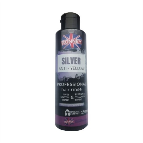 RONNEY Silver Anti-Yellow płukanka 150 ml