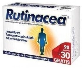 RUTINACEA complete 90 + 30 tabletek