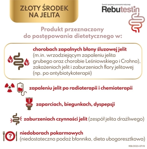 Rebutestin 170 mg 60 kapsułek