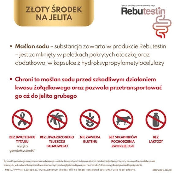 Rebutestin 170 mg 60 kapsułek
