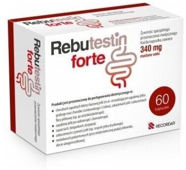 Rebutestin forte 340 mg 60 kapsułek