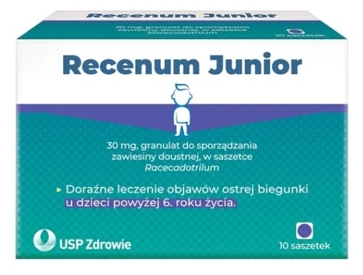 Recenum Junior 30 mg granulat do sporządzania zawiesiny doustnej 10 saszetek