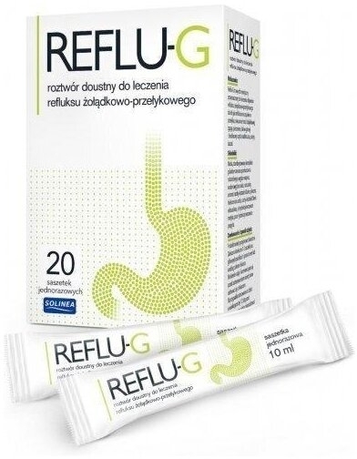 Reflu-G Leczenie Refluksu 20 saszetek