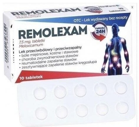 Remolexam 7,5 mg 10 tabletek