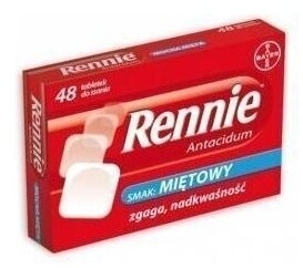 Rennie Antacidum 48 tabletek