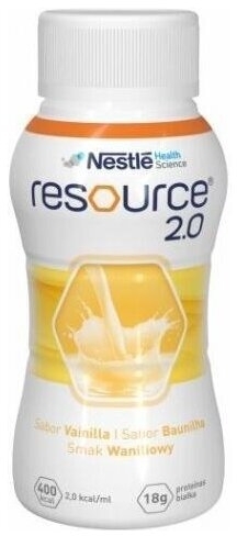 Resource 2.0 o smaku waniliowym płyn 4 x 200 ml