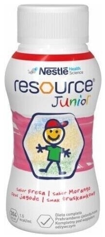 Resource Junior smak truskawkowy 4 x 200 ml