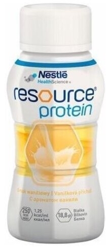 Resource Protein o smaku waniliowym płyn 4 x 200 ml