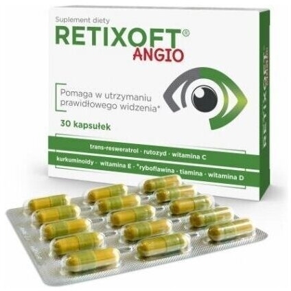 Retixoft Angio 30 kapsułek
