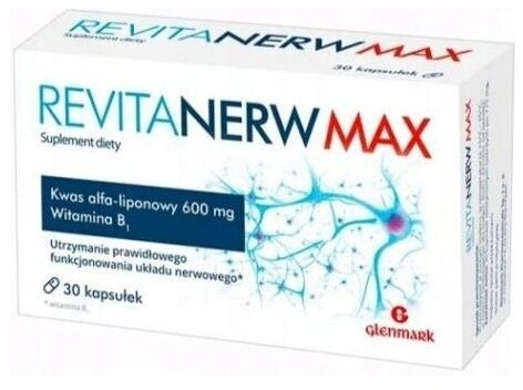 Revitanerw Max 30 kapsułek