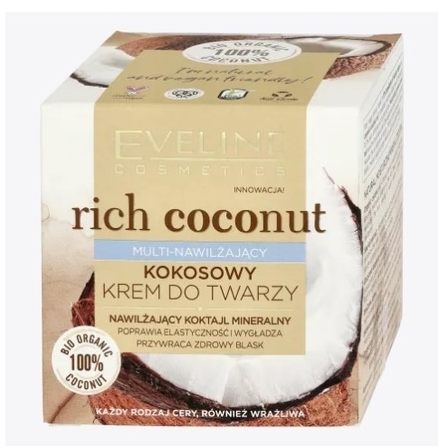 Rich Coconut multi-nawilżający krem dzień noc 50 ml