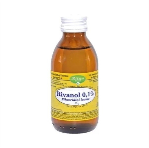 Rivanol 0,1% płyn x 90g