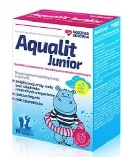 Rodzina Zdrowia Aqualit Junior 10 saszetek (Data ważności 29.02.2024)
