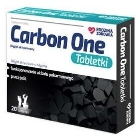 Rodzina Zdrowia Carbon One 20 tabletek