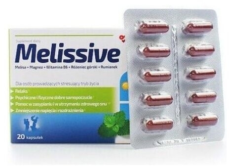Rodzina Zdrowia Melissive 20 kapsułek