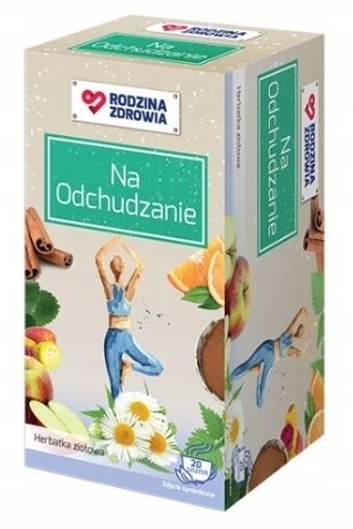 Rodzina Zdrowia Na Odchudzanie Herbatka ziołowa 20 saszetek