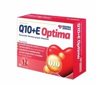 Rodzina Zdrowia Q10+E Optima 60 kapsułek