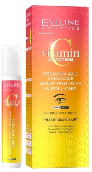 Rozjaśniająco-chłodzące serum pod oczy w roll-onie 15ml