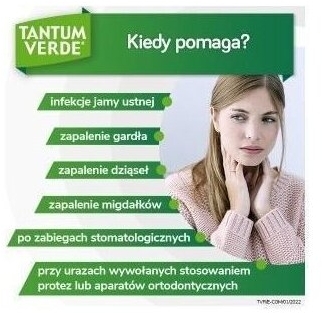 Roztwór do płukania Tantum Verde 240 ml