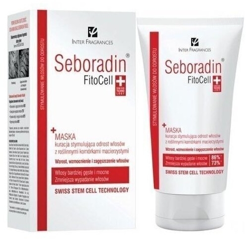SEBORADIN FITOCELL Maska kuracja stymulująca odrost włosów 150 ml