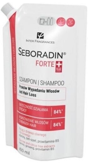 SEBORADIN FORTE Szampon 400ml zapas