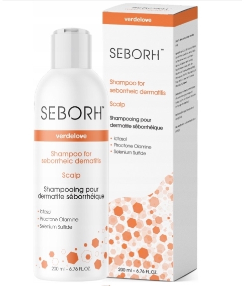SEBORH Szampon do łojotokowej skóry głowy 200 ml