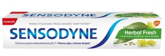 SENSODYNE Herbal fresh pasta do zębów 75 ml