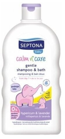 SEPTONA BABY shampoo & bath z dziurawcem lawendą 200ml