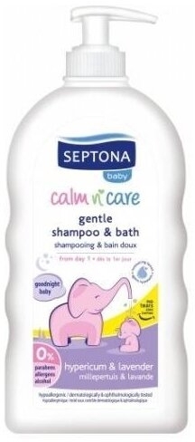 SEPTONA BABY szampon i płyn z dziurawcem i lawendą 500 ml