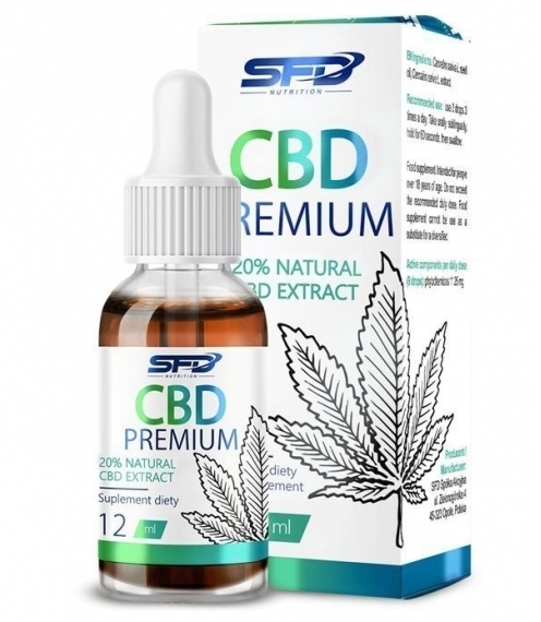 SFD CBD Premium 20% płyn 12 ml