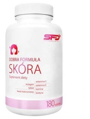 SFD Dobra Formuła Skóra 180 tabletek