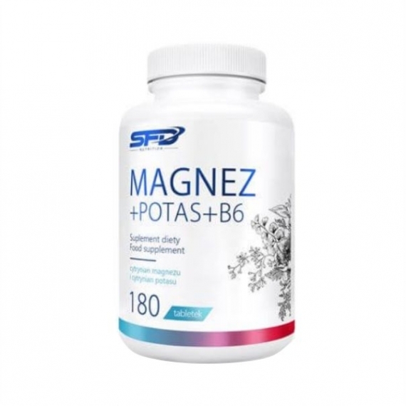 SFD Magnez + Potas + B6 180 tabletek