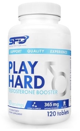 SFD Play hard testosterone booster 120 tabletek