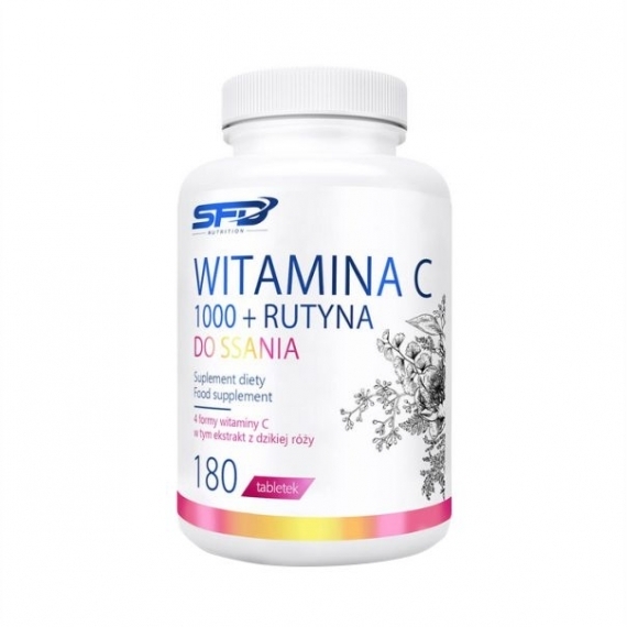SFD Witamina C 1000 + Rutyna tabletki do ssania 180 tabletek