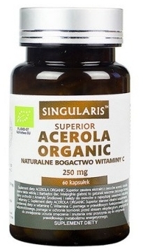 SINGULARIS Acerola Organic Forte 60 kapsułek