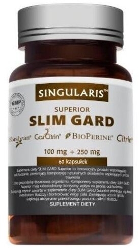 SINGULARIS SLIMGARD Superior Garcinia 60 kapsułek