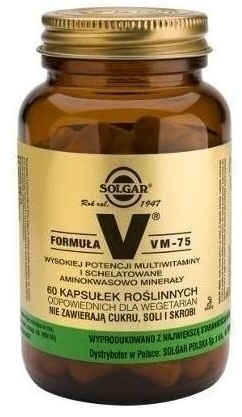 SOLGAR Formuła VM-75 60 kapsułek