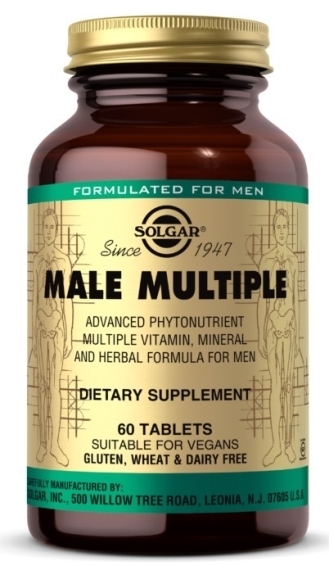 SOLGAR Male multiple 60 kapsułek