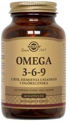 SOLGAR Omega 3-6-9 60 kapsułek