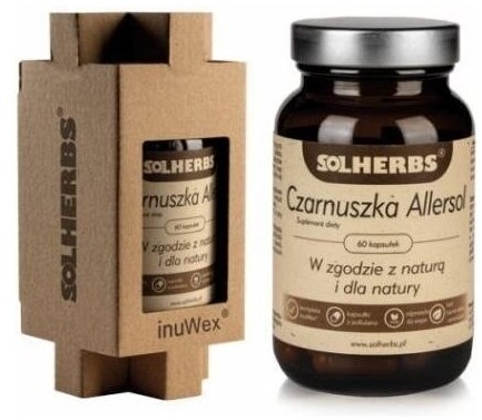 SOLHERBS Czarnuszka Allersol 60 kapsułek