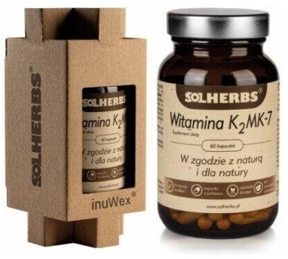 SOLHERBS Witamina K2Mk7 60 kapsułek