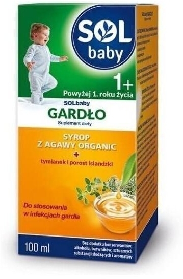 SOLbaby Gardło Syrop 100 ml